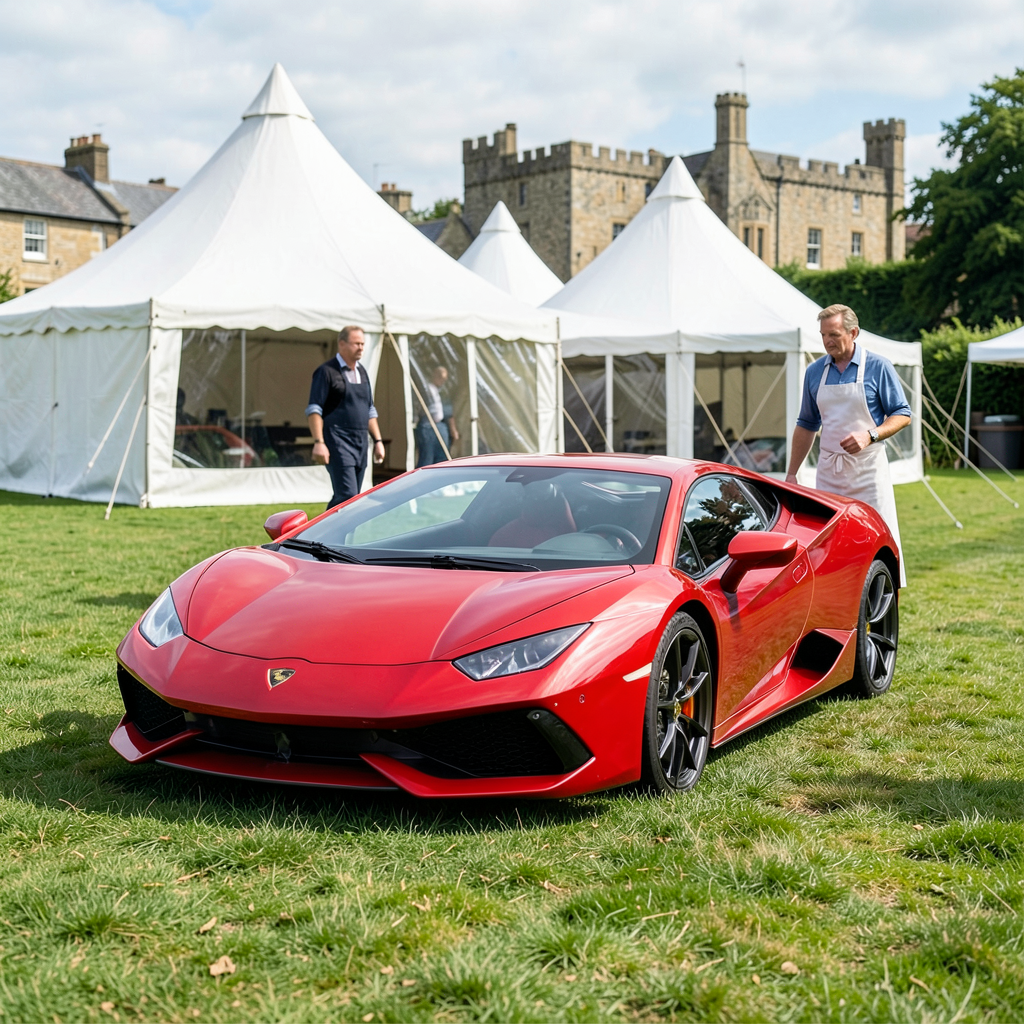 Bake Off winner Matty Edgell says Paul Hollywood drove Lamborghini to filming